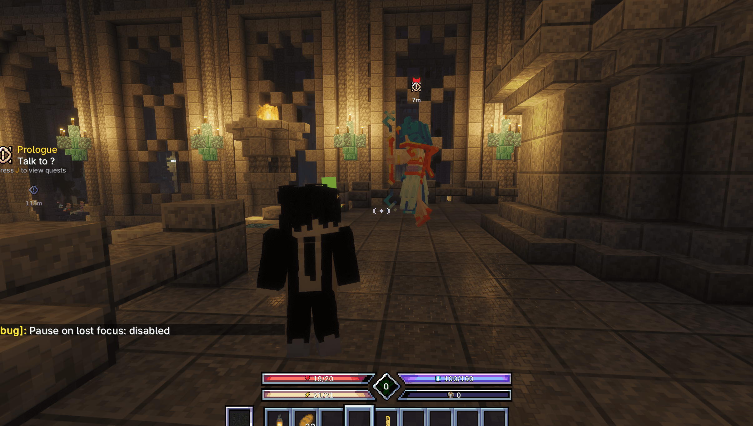 the Nightfall Craft modpack we uninstalled 20 minutes in