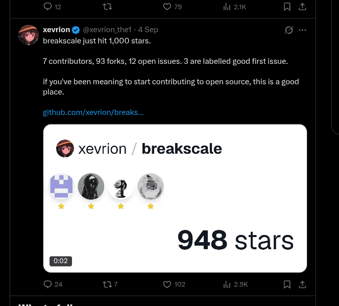 1,000 stars