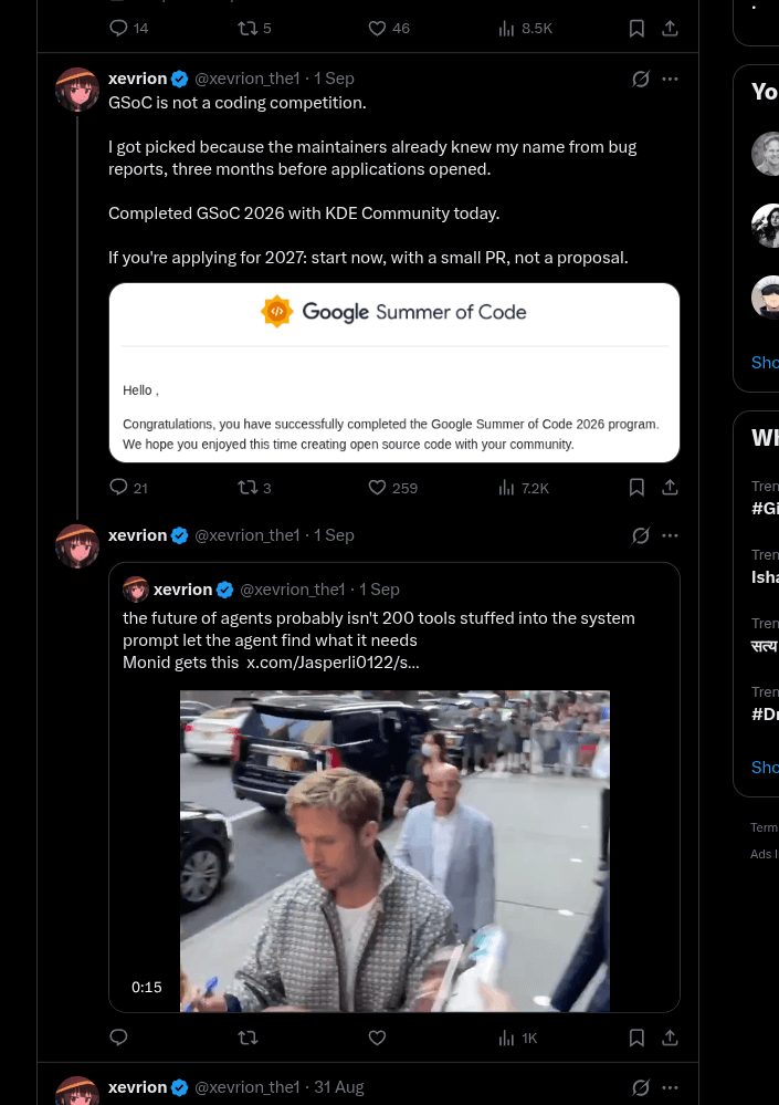 the post about it