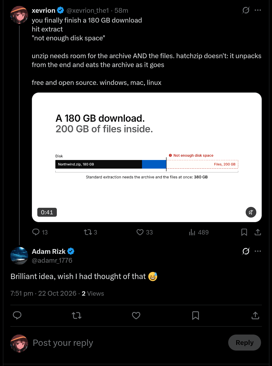 the launch post, about an hour in